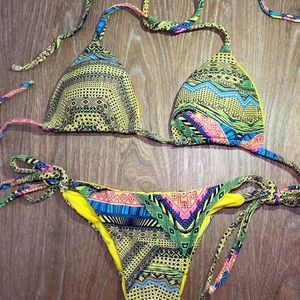 Sexy Brazilian Bikini Stamped Size Small